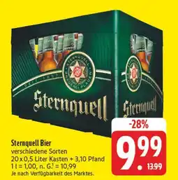 E-Center Sternquell bier Angebot