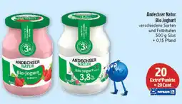 Marktkauf Andechser natur bio-joghurt Angebot