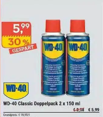 Polo Wd-40 Classic Doppelpack 2x150 Ml Angebot