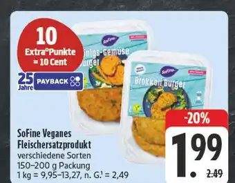 E-Center Sofine veganes fleischersatzprodukt Angebot