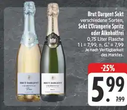 E-Center Brut dargent sekt verschiedene sorten Angebot