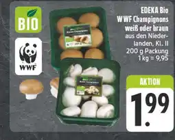E-Center Edeka bio wwf champignons weiß Angebot