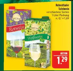Marktkauf Rebenthaler rotwein Angebot