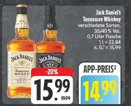 E-Center Jack daniel's tennessee honey whiskey Angebot
