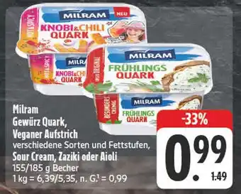 E-Center Milram knobi & chili quark Angebot