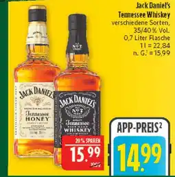 Marktkauf Jack daniel's tennessee whiskey Angebot