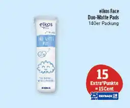 Marktkauf Elkos face duo-watte pads Angebot