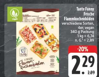 E-Center Tante fanny frische flammkuchenböden Angebot