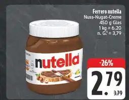 E-Center Ferrero nutella Angebot