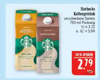 Marktkauf Starbucks kaffeegetränk Angebot