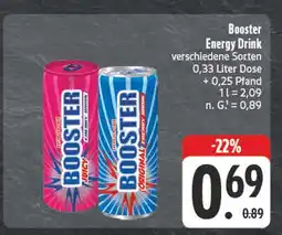 E-Center Booster energy drink original Angebot