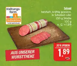 Marktkauf Salami Angebot