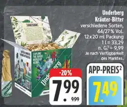 E-Center Underberg kräuter-bitter Angebot