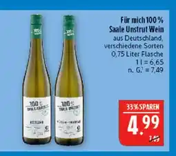 Marktkauf Saale unstrut wein Angebot