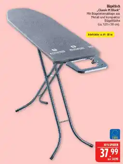 Marktkauf Bügeltisch classic m black Angebot