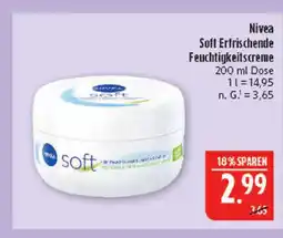 Marktkauf Nivea soft erfrischende feuchtigkeitscreme Angebot