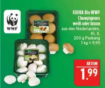 Marktkauf Edeka bio wwf champignons weiß Angebot