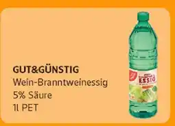 Marktkauf Gut&günstig wein-branntweinessig Angebot