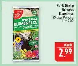 Marktkauf Gut & günstig universal blumenerde Angebot