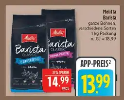 Marktkauf Melitta barista classic espresso Angebot