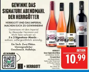 Marktkauf Herrgott unser täglich brot wein frizzante rosé Angebot