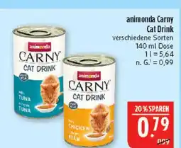 Marktkauf Animonda carny cat drink Angebot