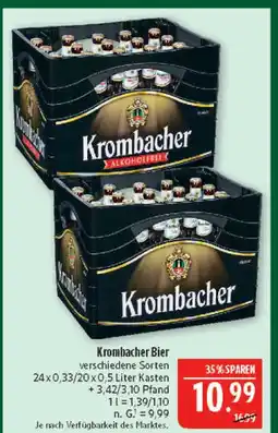 Marktkauf Krombacher bier Angebot
