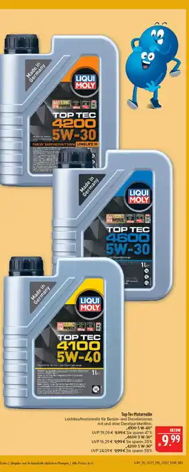 Marktkauf Liqui moly top tec 4100 5w-40 Angebot