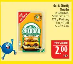 Marktkauf Gut & günstig cheddar Angebot