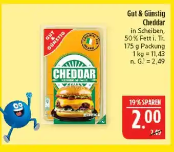 Marktkauf Gut & günstig cheddar Angebot