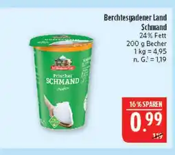 Marktkauf Berchtesgadener land schmand Angebot