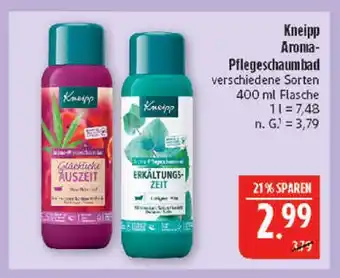 Marktkauf Kneipp aroma-pflegeschaumbad Angebot