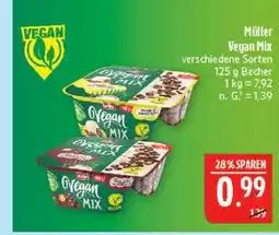 Marktkauf Müller vegan mix Angebot