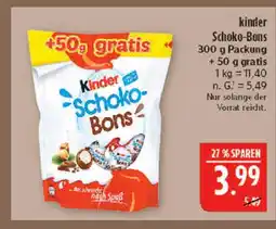 Marktkauf Kinder schoko-bons Angebot