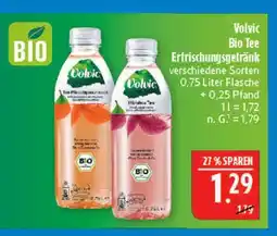 Marktkauf Volvic bio tee erfrischungsgetränk Angebot