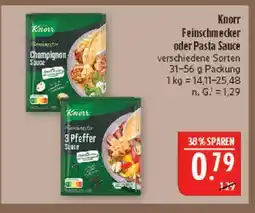 Marktkauf Knorr feinschmecker oder pasta sauce Angebot