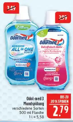 Marktkauf Odol-med3 mundspülung Angebot