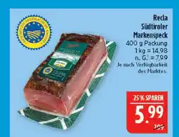 Marktkauf Recla südtiroler markenspeck Angebot