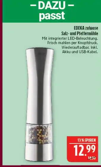 Marktkauf Edeka zuhause salz- und pfeffermühle Angebot