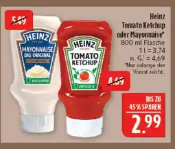 Marktkauf Heinz tomato ketchup Angebot