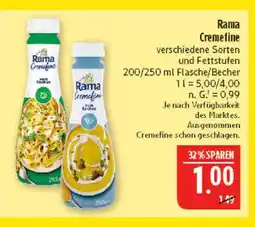 Marktkauf Rama cremfine Angebot