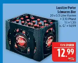 Marktkauf Lausitzer porter schwarzes bier Angebot