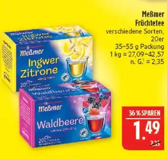 Marktkauf Meßmer ingwer zitrone Angebot