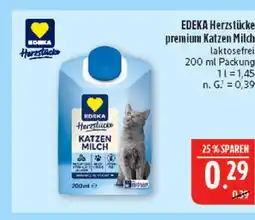Marktkauf Edeka herzstücke premium katzen milch Angebot