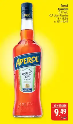 Marktkauf Aperol aperitivo Angebot