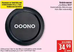 Marktkauf Ooono verkehrswarner co-driver no1 Angebot