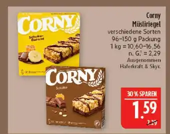 Marktkauf Corny müsliriegel schoko-banane Angebot