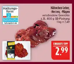 Marktkauf Hähnchen leber, -herzen, -mägen Angebot