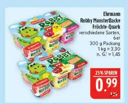 Marktkauf Ehrmann robby monsterbacke früchte-quark Angebot