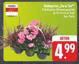 Edeka Franken heidegarten 'ton in ton' Angebot